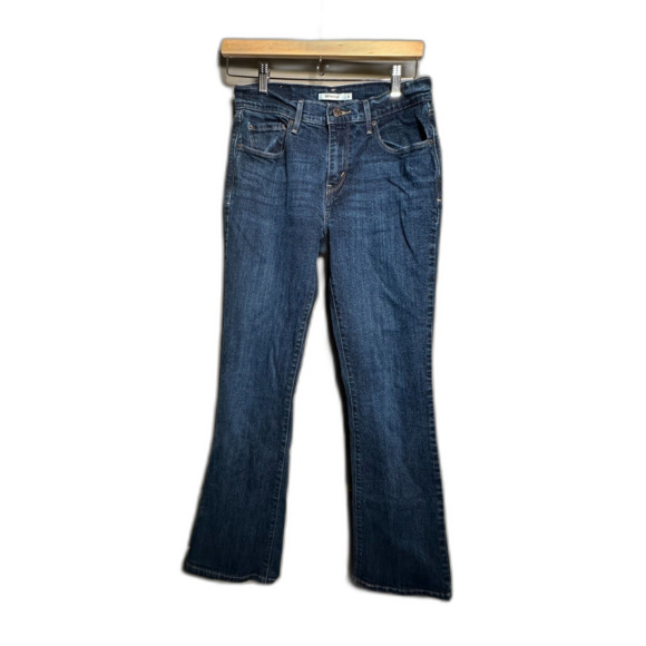 Levi’s 515 Bootcut Women’s Jeans Size 8 Blue Denim Mid Rise Flare Leg USA